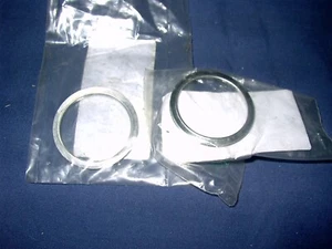 KAWASAKI KLX250 NOS PATTERN PAIR OF EXHAUST GASKETS 36.5X45X2 - Picture 1 of 1