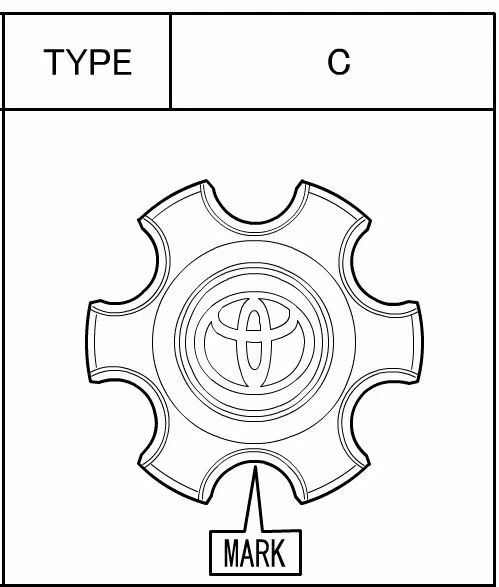 Toyota Tacoma 17" Aluminum Wheel Center Cap Genuine OEM OE - Изображение 1 из 1