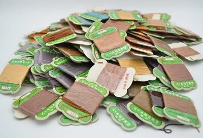 VTG Lot of 160 Ma Tsuhato & KAO Japanese Brand Bunka Yarn in colors # 400 - 600s - Image 1 of 4