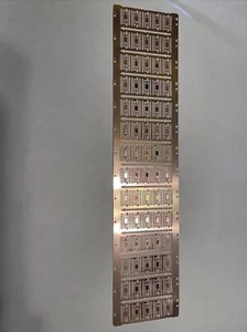 SOIC 16L Copper Lead Frames Traces DIP (70 chips per strip, Lot of 10 strips) - Picture 1 of 4