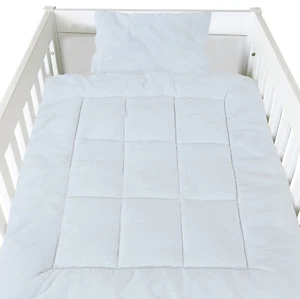 Baby Cot Bed Duvet Quilt Pillow Bedding Anti Allergy - Junior Toddler Cot Quilt - Picture 1 of 12