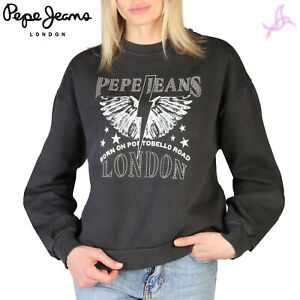 Sweatshirts Pepe Jeans Cadence_PL581188 Noir Femme 124834 Original Neuve