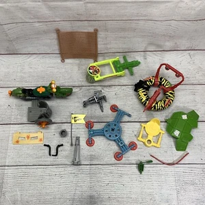 Lote Piezas TMNT Ciclo Alcantarillado 1989 Tortugas Ninja Vintage Años 90 Kowa Bunga Repuesto - Imagen 1 de 9