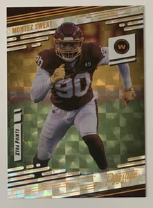 Panini Prestige Montez 2021 sudadera Washington Xtra Points HYPER paralelo #156! - Imagen 1 de 2