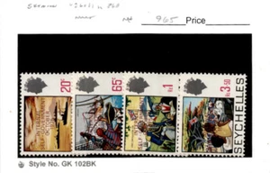 Seychelles, Postage Stamp, #260..268 Mint NH, 1969 Pirates - Picture 1 of 1
