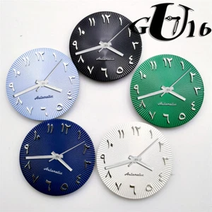 29mm NH35 Reloj Dial con Manecillas Ajuste NH36 ETA 2836/2824 Miyota 8215 821A Movimiento - Imagen 1 de 17