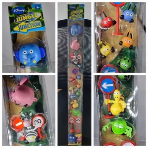 Famosa Disney Jungle Junction - DELUXE 10x CHARACTER PACK - Figure Toy Cars Set - Picture 1 of 9