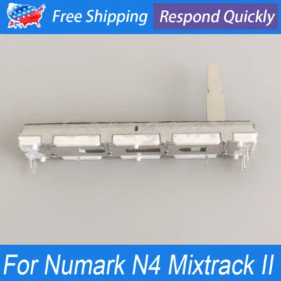 NUEVO para Numark N4 Mixtrack II Mixtrack Pro 2 Pro III Platinium FX Channel Fader Foto 1 de 4