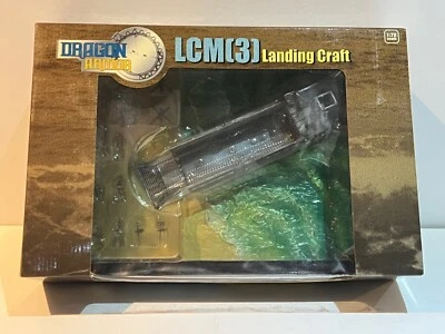 Dragon Armor WWII 1/72 LCM(3) Landing Craft w/D-Day Diorama and Soldiers NRFB - Image 1 of 4