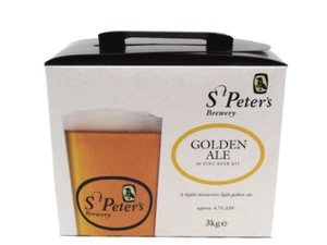 Kit de cerveza Golden Ale St Peters Brewery 36 pintas casera elaboración de cerveza - Imagen 1 de 6