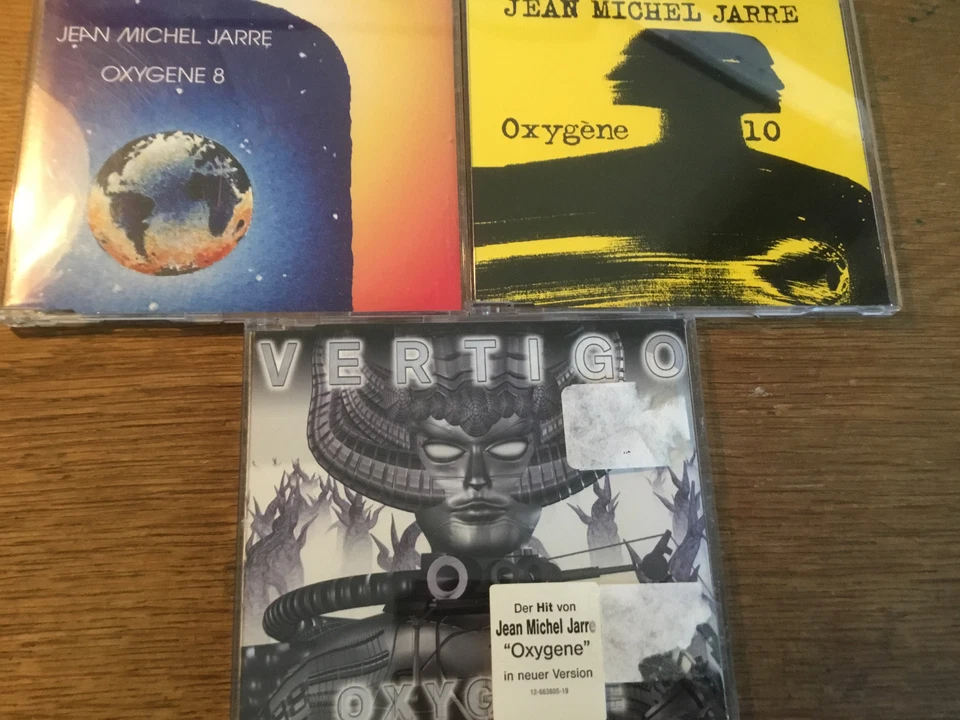  Jean Michel Jarre [2 CD MAXI / PROMO]  Oxygène 10 + Oxygène 8 / Oxygene Cover - Bild 1 von 1