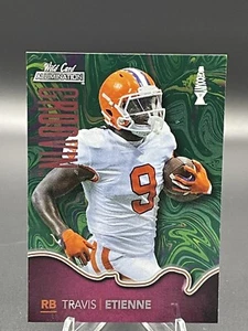 2021 Wild Card Beleuchtung grün Groovin Travis Etienne #GG-9 RC Clemson Tigers - Bild 1 von 2