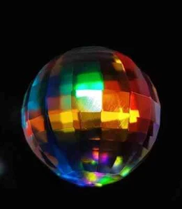 250 Ct+ Top Natural Rainbow Mystic Topaz Ball Shape Brilliant Loose Gemstone - Picture 1 of 7