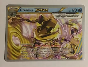 Greninja BREAK - 41/122 Ultra Rare XY Breakpoint Pokemon Card - Picture 1 of 2