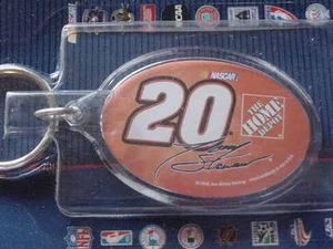 NEW!! TONY STEWART #20 NASCAR SPORTS ACRYLIC KEYCHAIN NICE!! - Picture 1 of 1