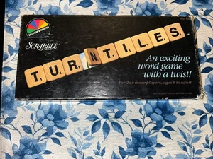 Selchow & Righter Boardgame Scrabble Turntiles Complete - Picture 1 of 7