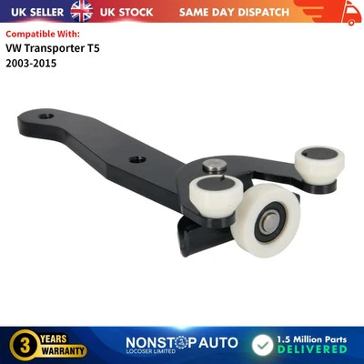 Cerniera guida rullo porta scorrevole inferiore sinistra adatta a VW Transporter T5 Multivan V - Immagine 1 di 4