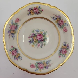VTG Castleton China CASTLETON ROSE Pattern 28 Pieces Bowls/Saucers/BB Plates EUC - Picture 1 of 16