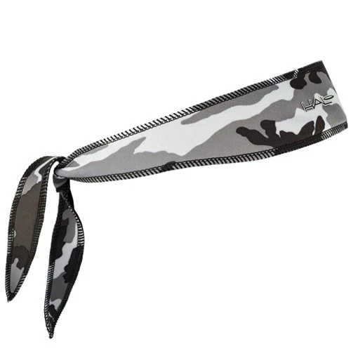 CGD100 Halo Headbands I Tie Headband (camo Gray)