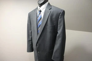 Lauren Ralph Lauren Wool Dark Gray 2 Piece Suit Pants Mens Sz 40 x 27 46 R - Picture 1 of 18