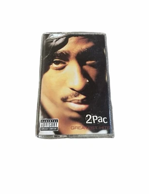 1998 - 2 Pac Greatest Hits - Cassette Tape - Death Row Records - USED - Image 1 of 4