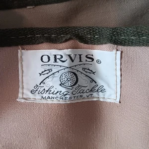 Vintage Orvis gear bag with shoulder strap - Picture 1 of 9