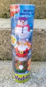 Playskool Weebles Holiday Christmas Santa Reindeer 2005 NEW Baby Toddler Toy - Picture 1 of 2