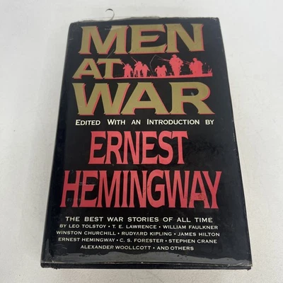 Men at War: The Best War Stories of All Time Edited by Ernest Hemingway (1991) Foto 1 de 4