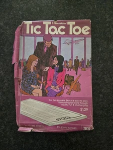 3 Dimensional Tic Tac Toe 3M Company 1974 Vintage Game - Picture 1 of 4