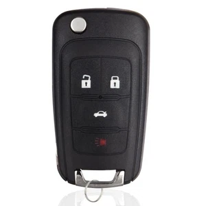 Car Key Fob Keyless Entry Remote Flip for 2010-2019 Cruze Camaro Impala Equin... - Picture 1 of 7