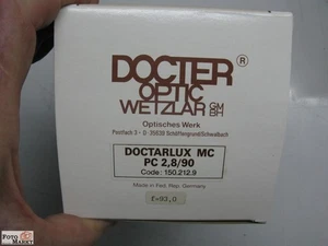 Docter Optic Lens Doctarlux Mc PC 2,8/90 MM for Kodak Ektapro Dia Projector - Picture 1 of 4