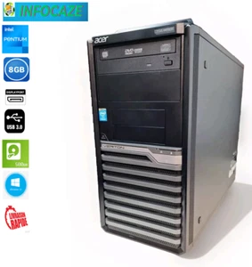 ACER VERITON M4 SERIES-INTEL CORE i3-3GHZ -8GB DDR3-500GB HDD+DVDRW+WINDOWS 10 - Imagen 1 de 12