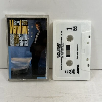Swing Street by Barry Manilow [Pop Music] Cassette Tape 1987 Arista - Image 1 of 4