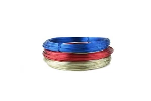 Aluminiumdraht, Basteldraht Ø 2mm - 12m - 3er Set (36m) - Rot/Blau/Gold - Bild 1 von 1