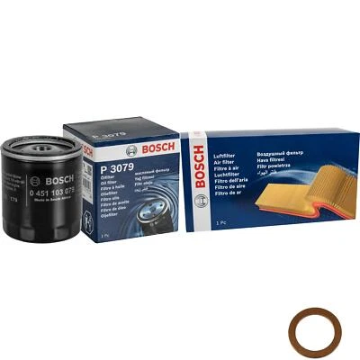 BOSCH Inspection Set Filtres pour Chevrolet Combiné Nubira Lacetti J200 Daewoo - Photo 1/4