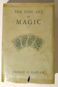 The Fine Art of Magic 1948 1st Edition George Kaplan - Rare Collectible Book - Bild 1 von 9