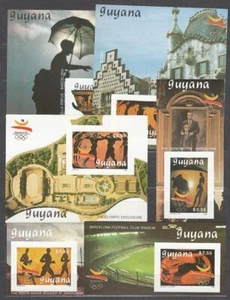 British Guiana - Hojas Michel 65/70 MNH Sports - Picture 1 of 1
