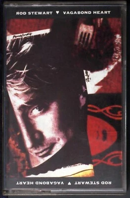 Rod Stewart - Vagabond Heart - MC Cassette [MC-01] Made in USA - Image 1 of 4