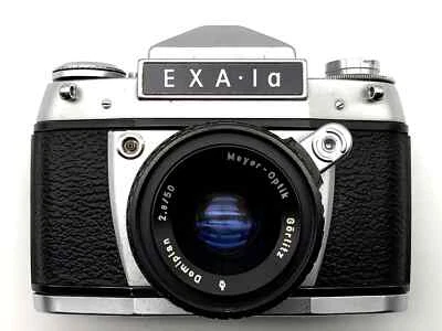Exakta EXA 1a mit Meyer Optik Görlitz 2.8 50mm Spiegelreflexkamera 35mm analog - Bild 1 von 4