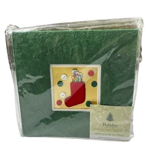 Holiday Mulberry Paper Photo Album Holds 200 4x6 Photos New Sealed - Picture 1 of 6