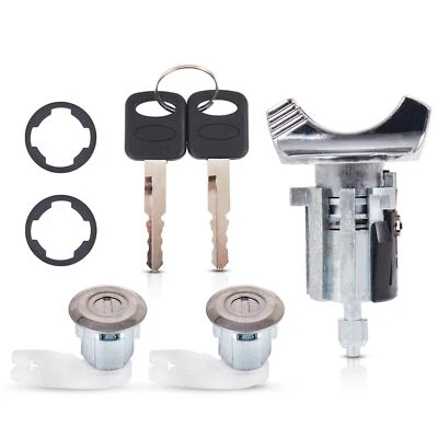 Ignition Key Switch Lock Cylinder W/key For 1992-1995 Ford F150 F250 F350 F450 - Изображение 1 из 4