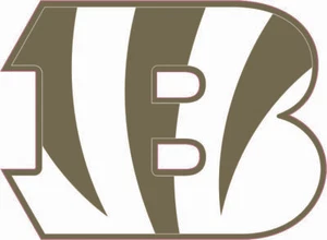 Cincinnati Bengals Salute To Service inspirierte Mini Football Helm Aufkleber - Bild 1 von 3