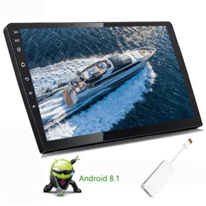 2 Din 10" Radio Coche FM Android 8.1 Carplay GPS Wifi Pantalla táctil MP5 1+16G - Imagen 1 de 12
