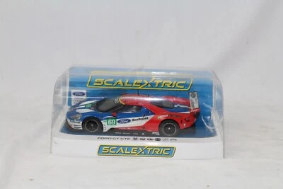 Scalextric C3858 Ford GT GTE Le Mans 2017 #69 1:32 in Case - Image 1 of 4