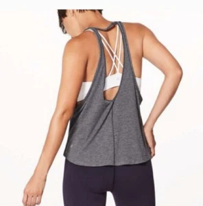 Lululemon Intended Tank Heathered Midnight Navy * - Picture 1 of 11