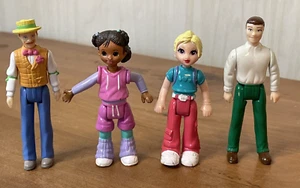 Fisher Price Sweet Streets Dad Kids Carnival Festival Worker Lot of 4 - Picture 1 of 3