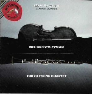 Brahms, Weber, Richard Stoltzman: Clarinet Quintets (CD 1995 RCA/BMG) New Sealed - Picture 1 of 2