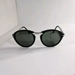 Persol Sunglasses 3274 95/31 Black Silver Folding - Picture 1 of 6