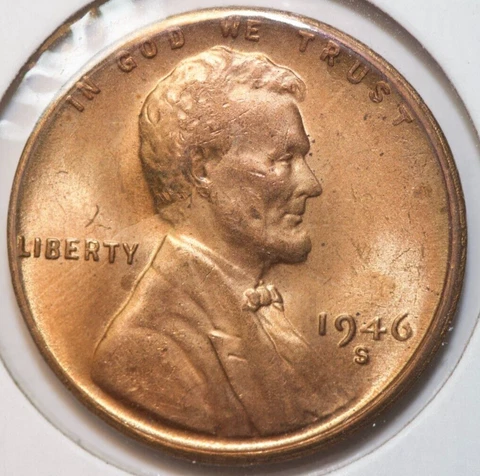 1946 S Wheat Cent Lincoln #0195 Cover