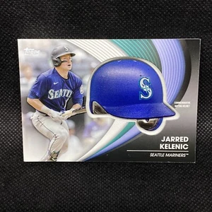 2022 Topps Series 2 Jarred Kelenic Commemorative Batting Helmet Relic #BH-JK - Picture 1 of 2